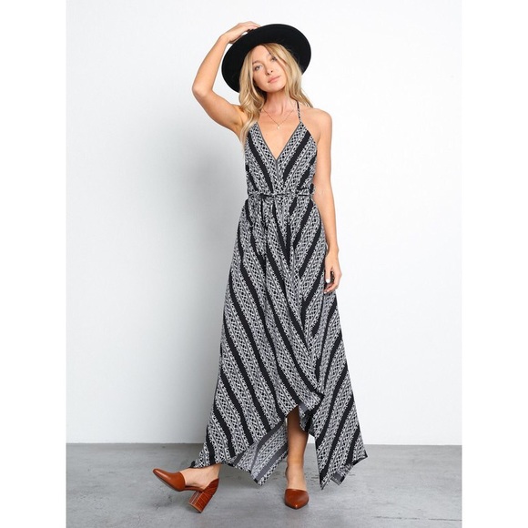 >>LAST<< Erin Printed Midi Dress - Copper - Picture 5 of 5